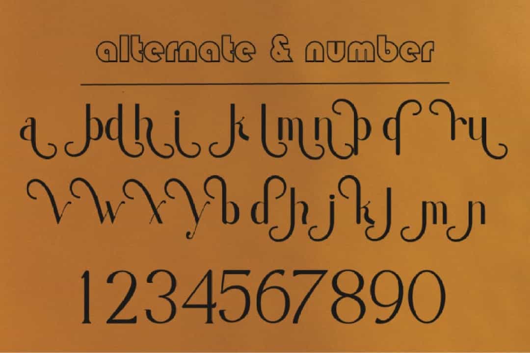 Moondana Font Image 3