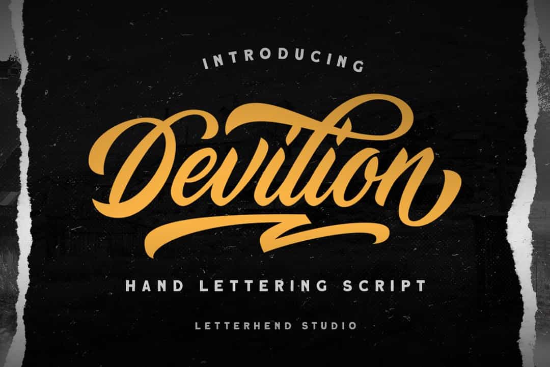 Devilion Font Image 1