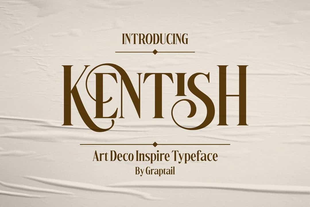 Kentish Font Image 1