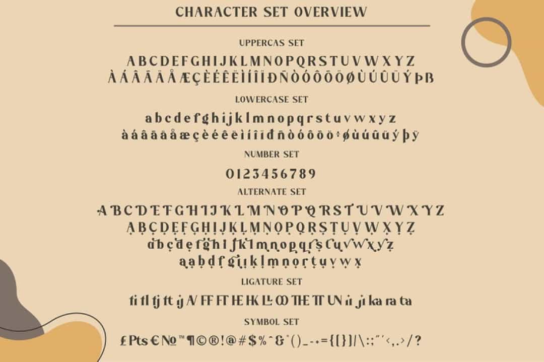 Megatura Font Image 3