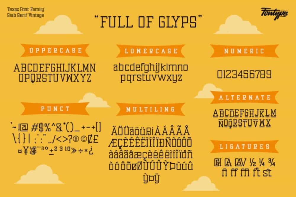 Texaz Font Image 3