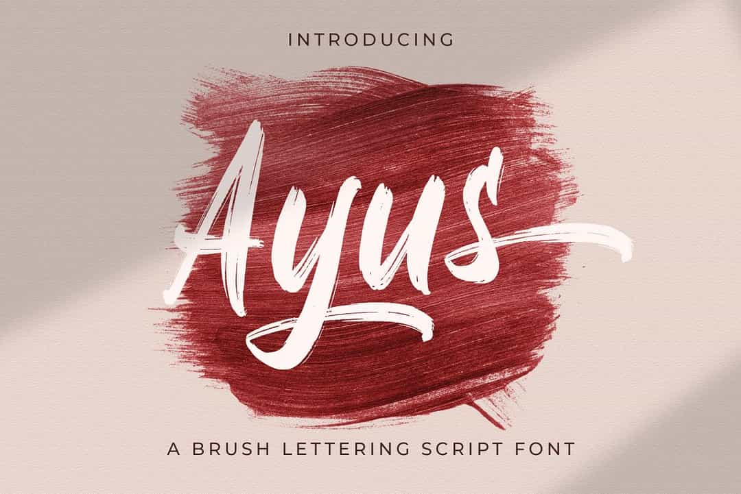 Ayus Font Image 1
