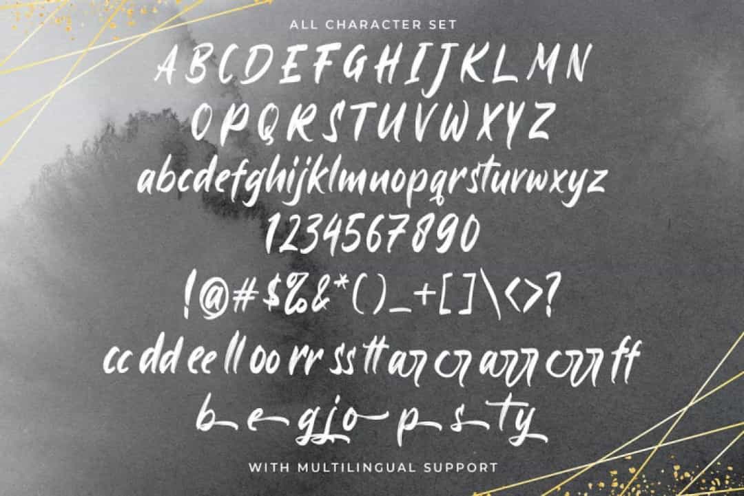 Ayus Font Image 3