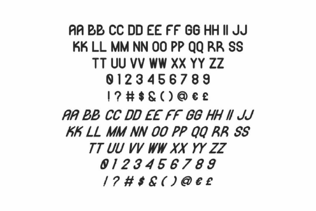 Likeguard Font Family Image 3