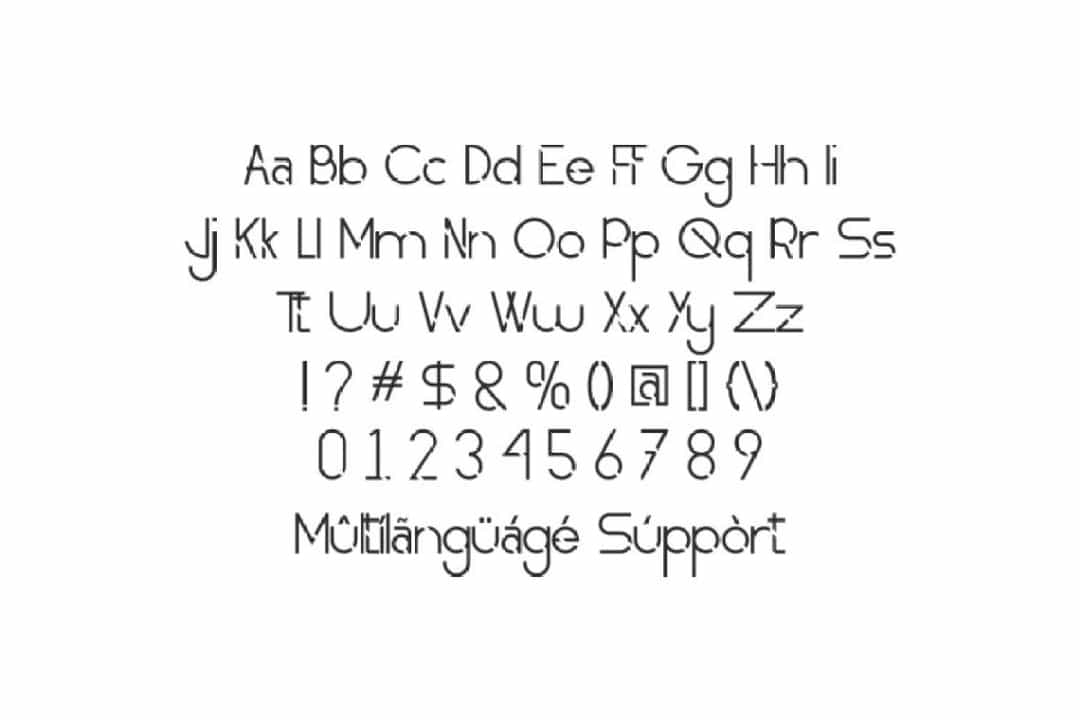 Obedient Font Image 3