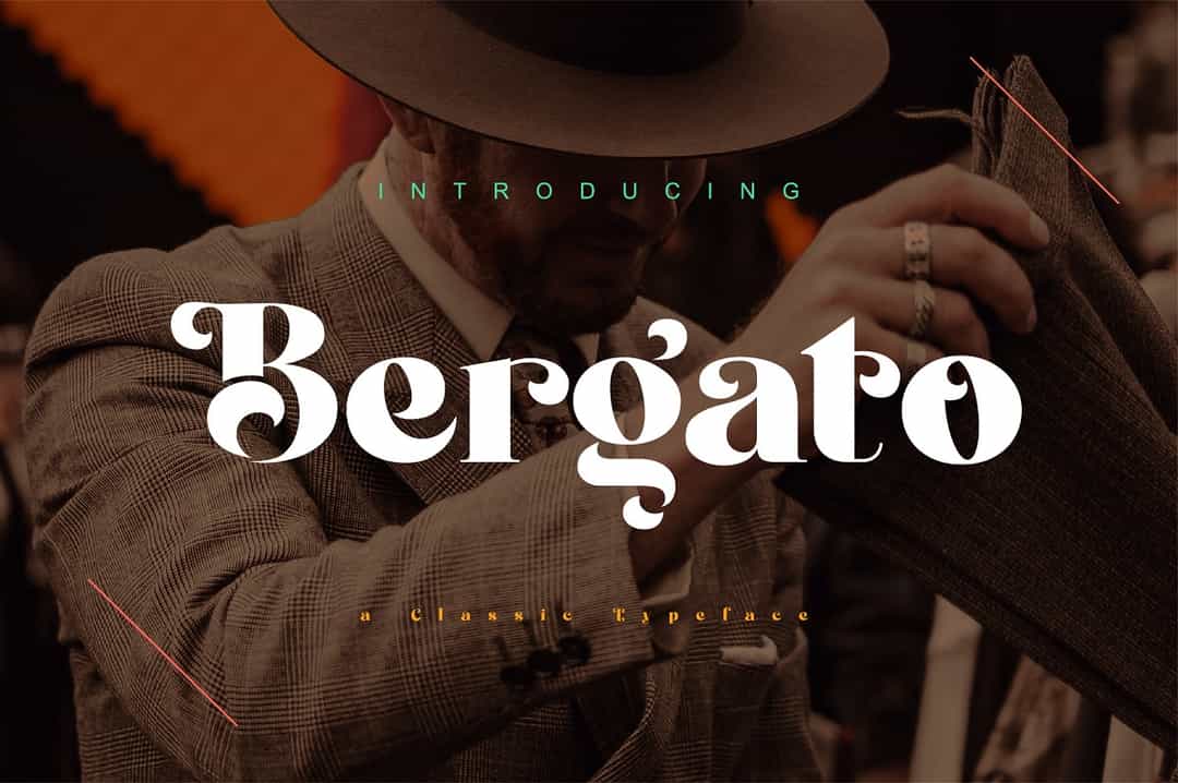 Bergato Font Image 1
