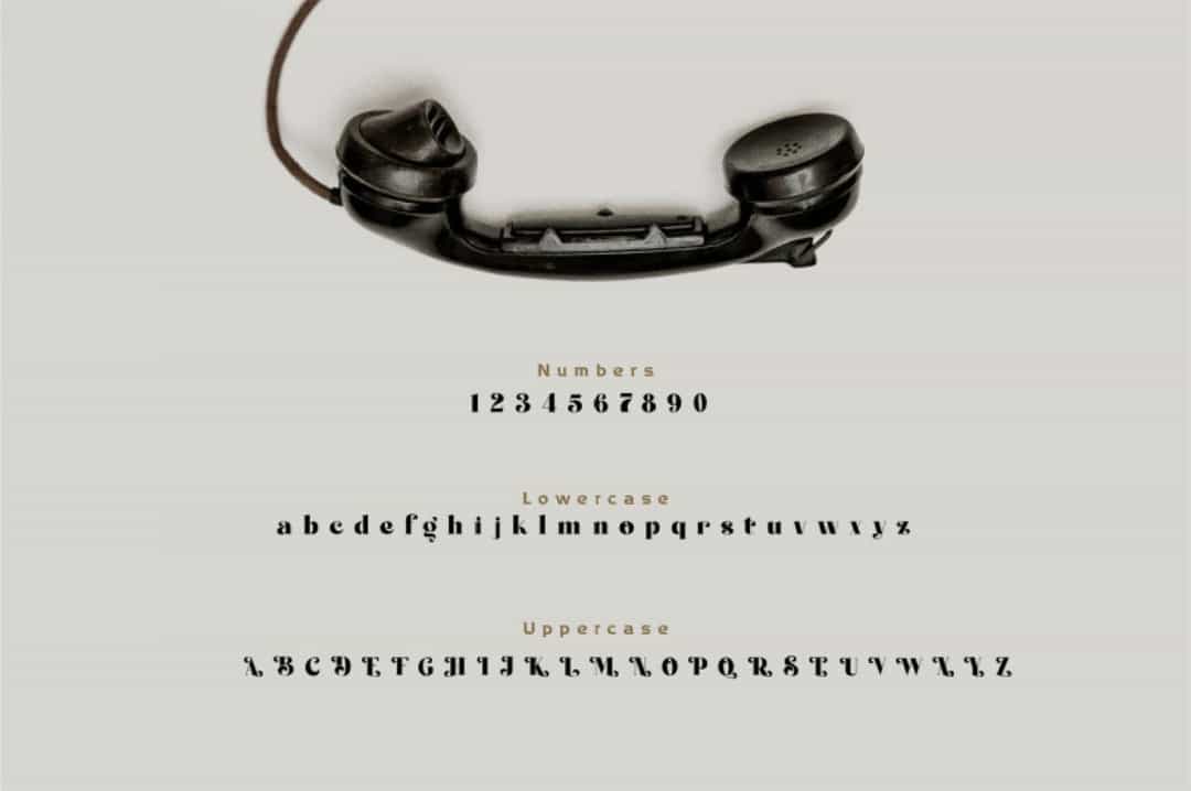 Bergato Font Image 3