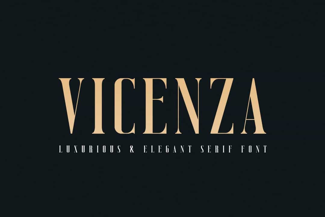 Vicenza Font Image 1