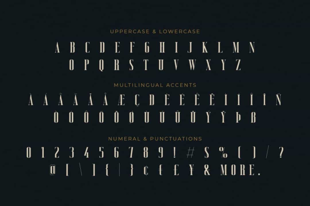 Vicenza Font Image 3