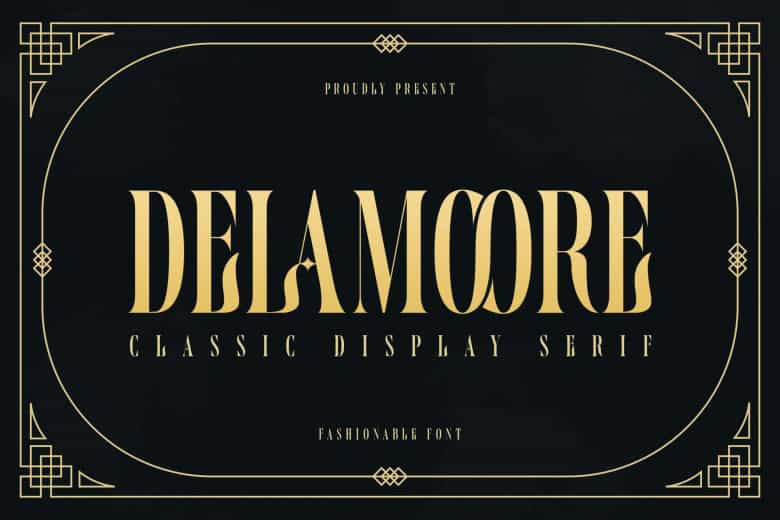 Delamoore Font Image 1
