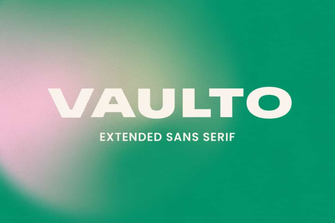 Vaulto Black Font Image 1