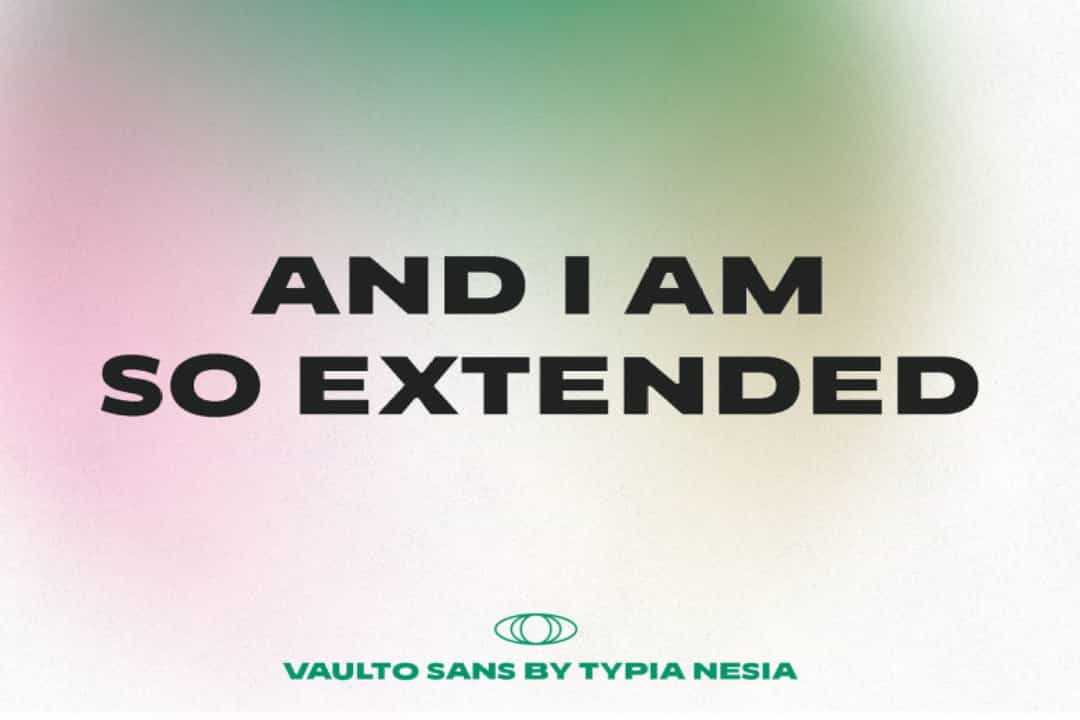 Vaulto Black Font Image 2