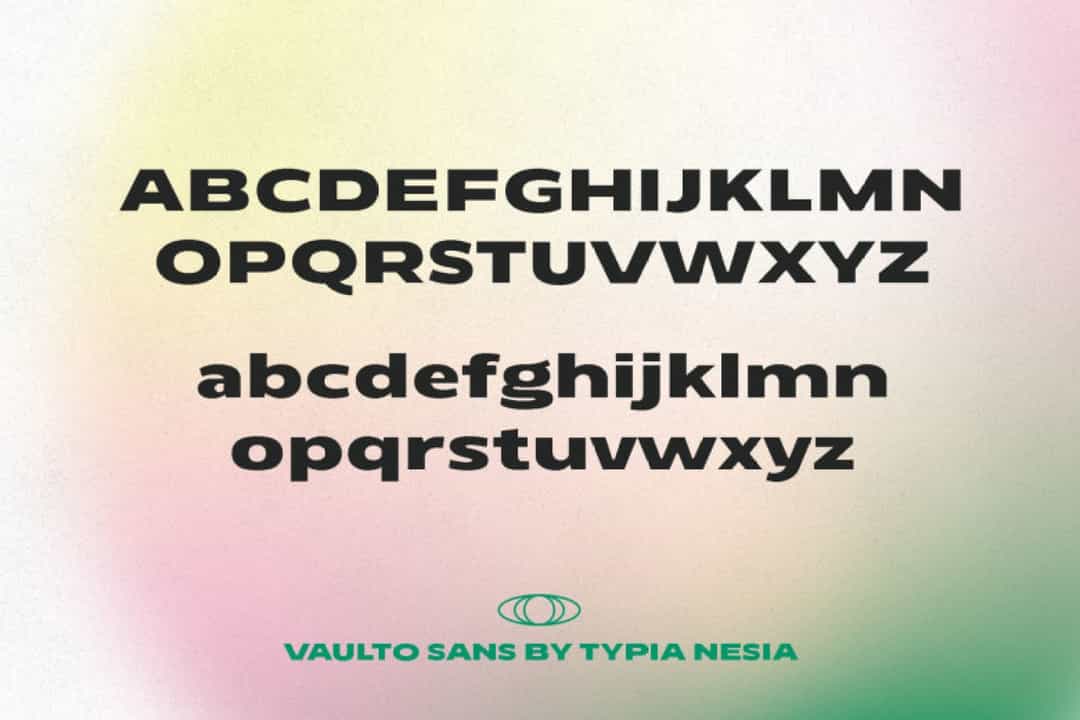 Vaulto Black Font Image 3