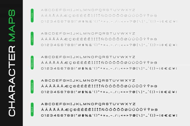 Heinch Font Image 3