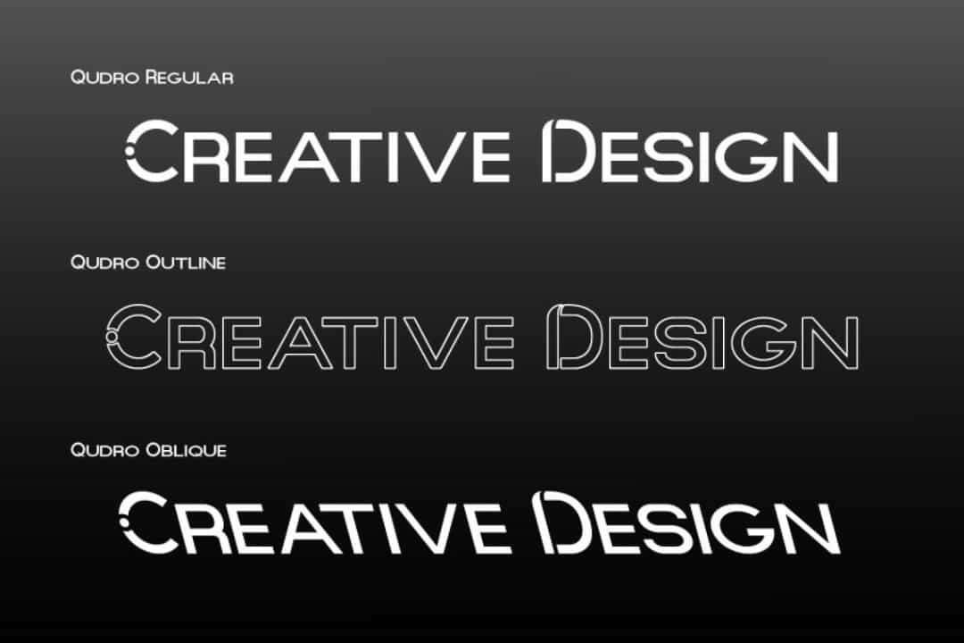 Qudro Font Image 2
