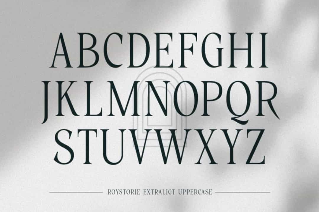 Roystorie Font Image 3