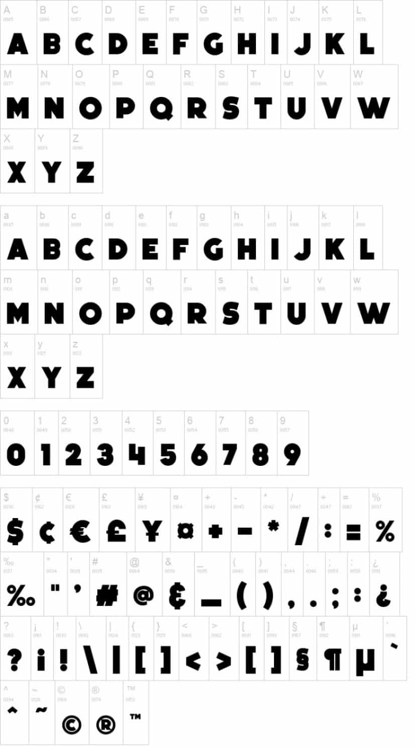 Boldfinger Font Image 2