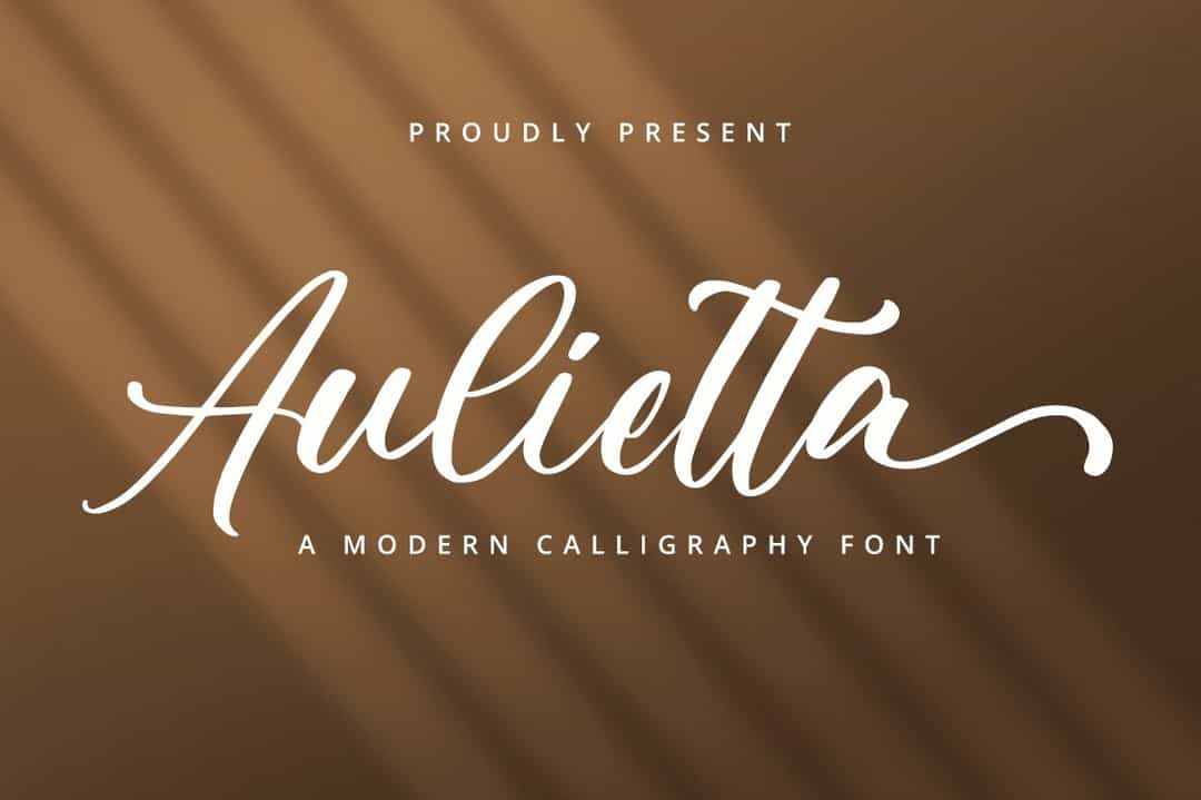 Aulietta Font Image 1