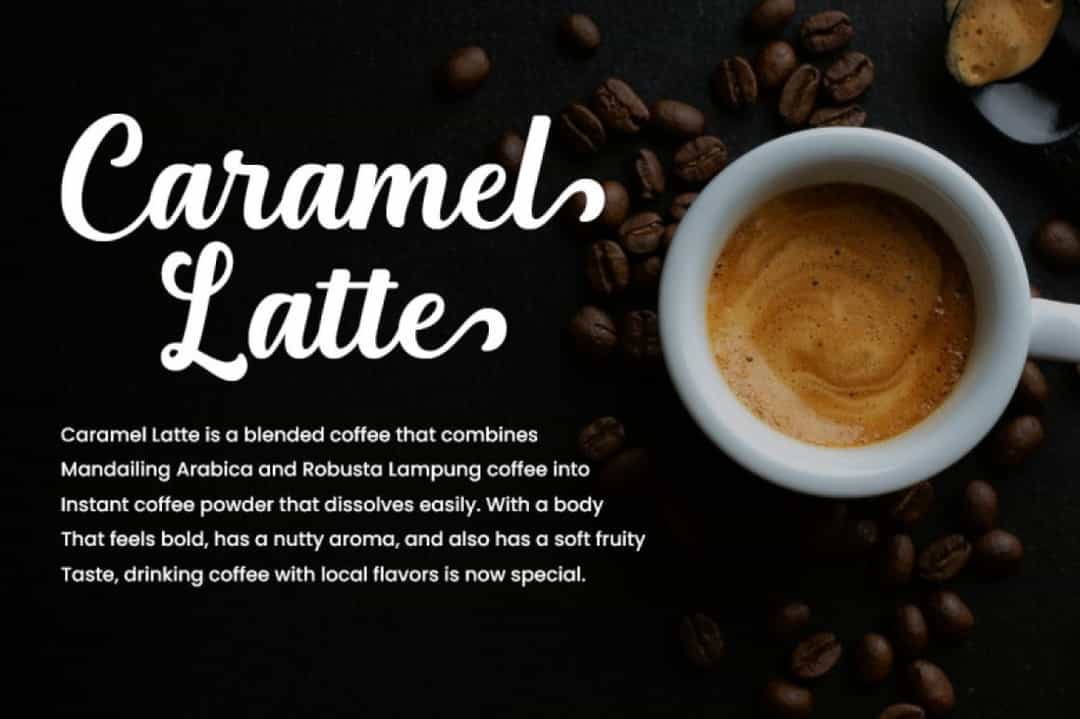 Vanilla Macchiato Font Image 2