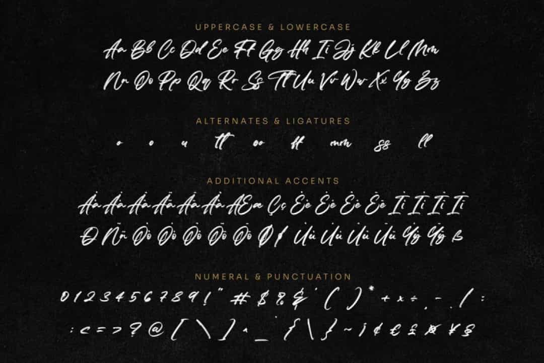 The Soulmate Font Image 3