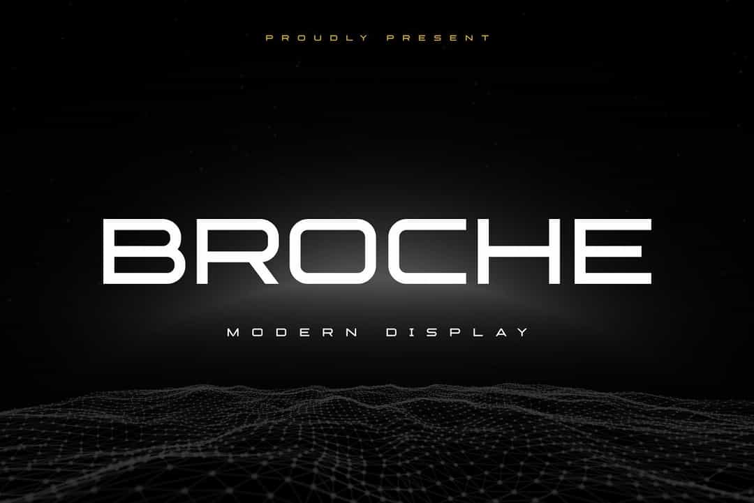 Broche Font Image 1