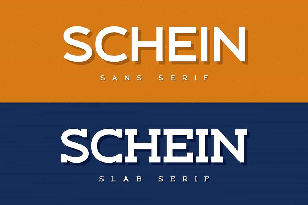 Schein Font Image 1