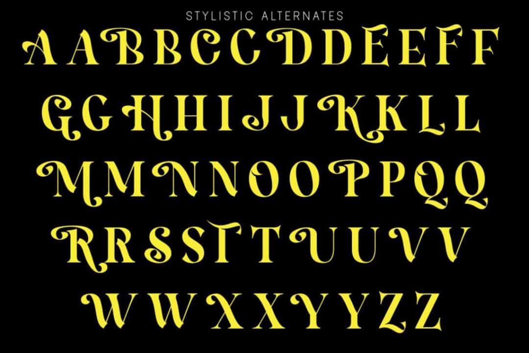 Hamachi Font Image 2