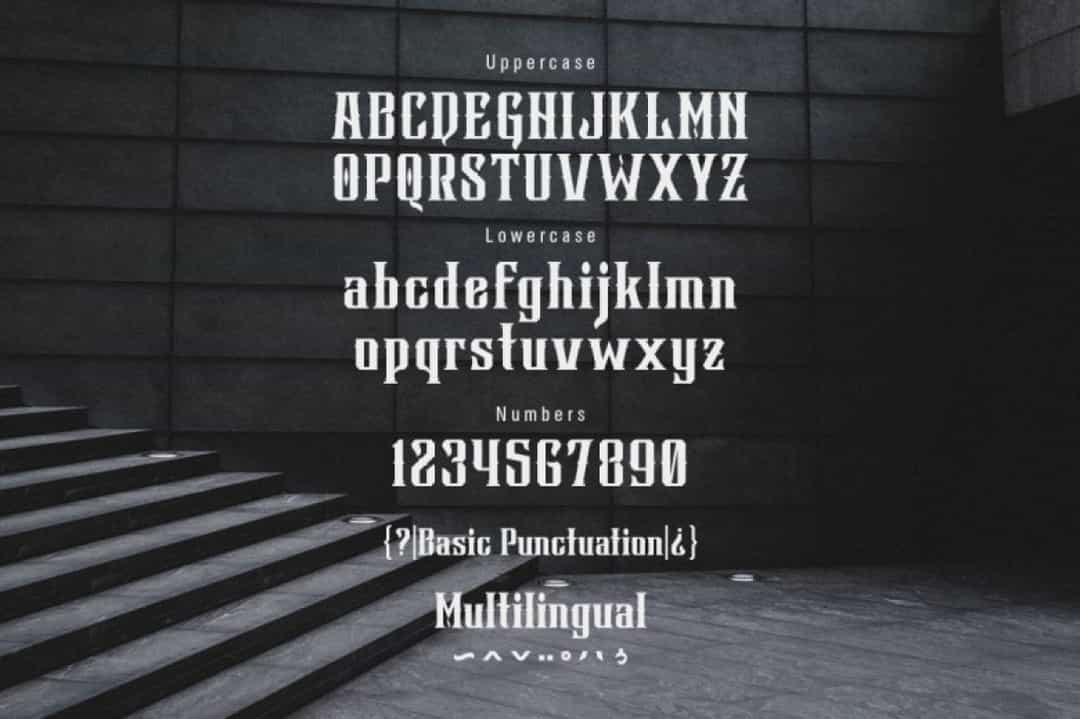 Bsakoja Font Image 3