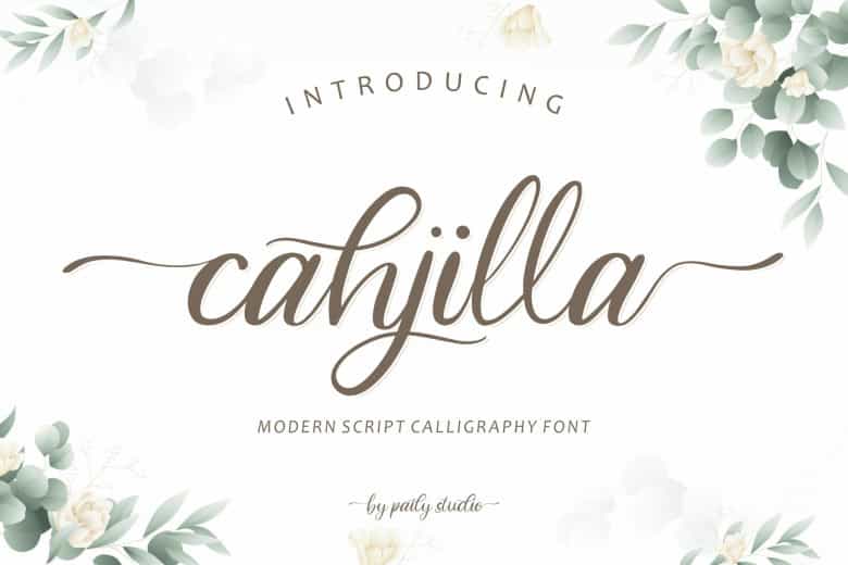 Cahjilla Font Image 1