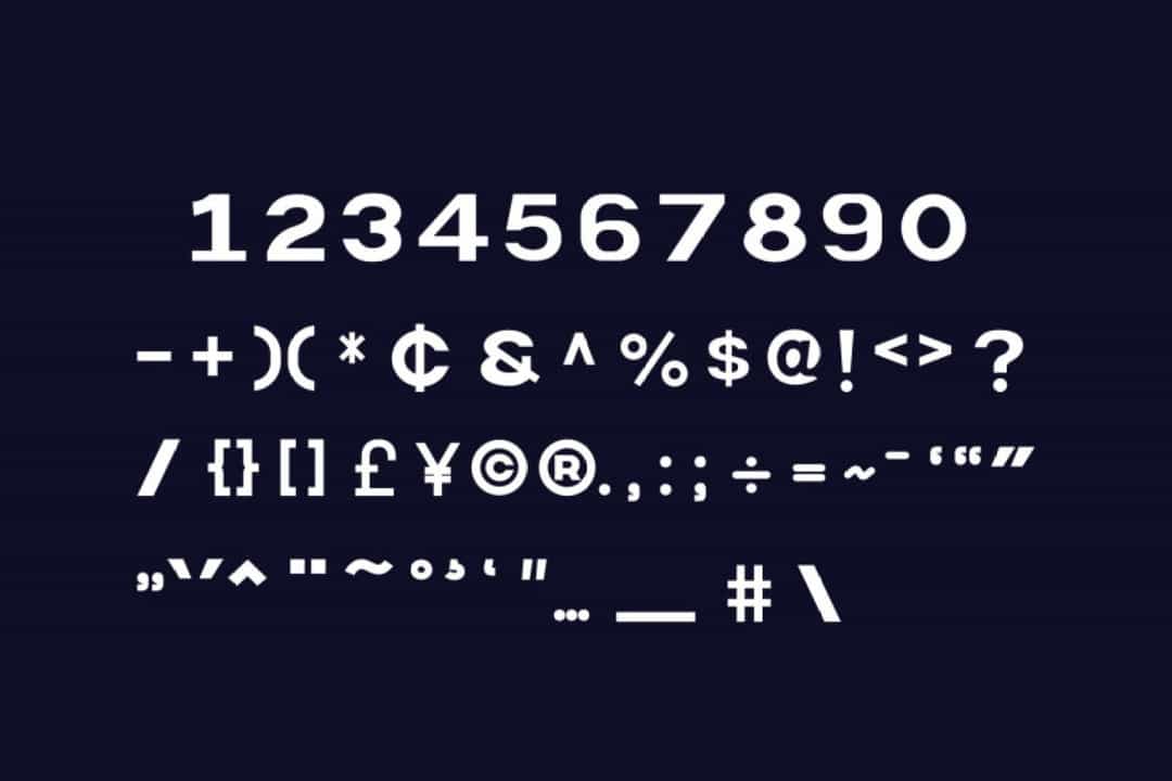 Polaris Font Image 3