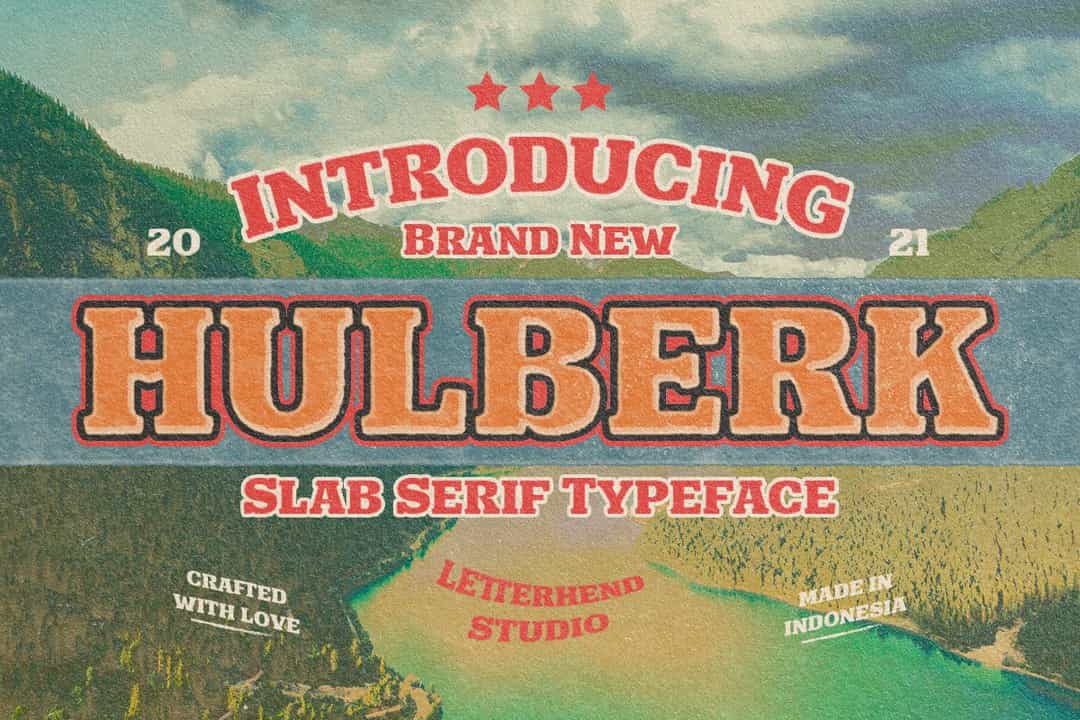 Hulberk Font Image 1