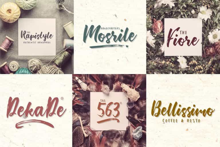Bishella Brush Font Image 2