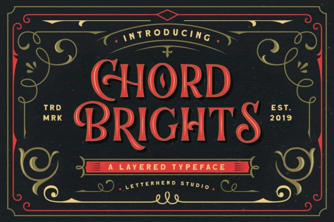 Chord Brights Font Image 1