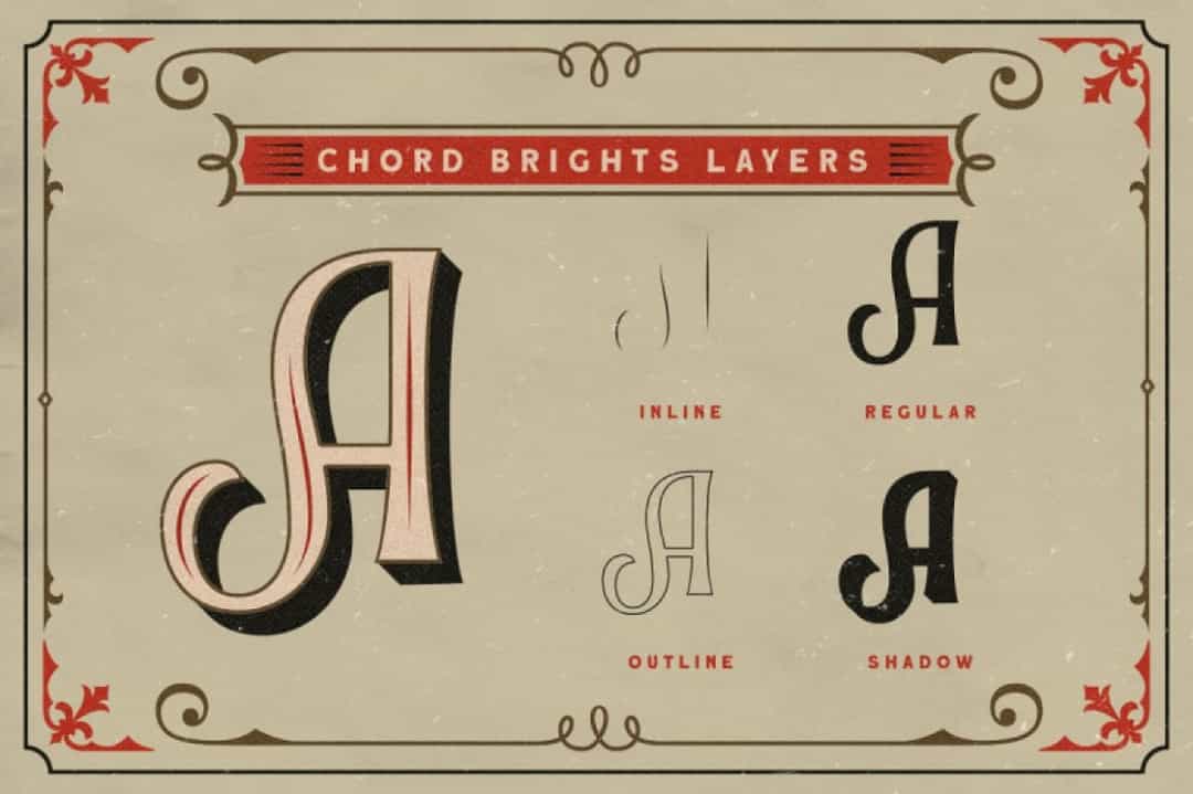 Chord Brights Font Image 2