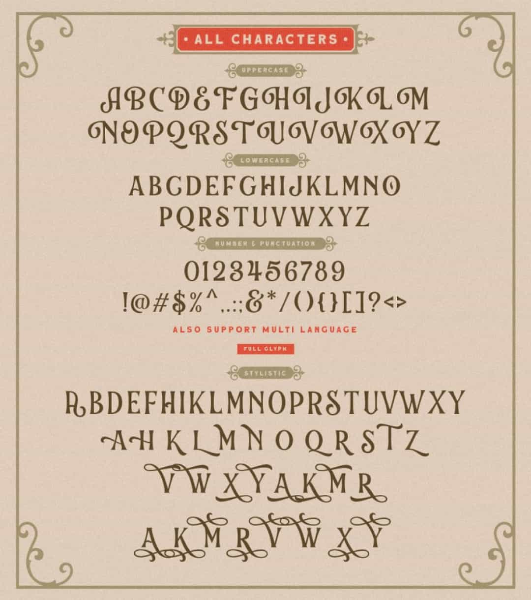 Chord Brights Font Image 3
