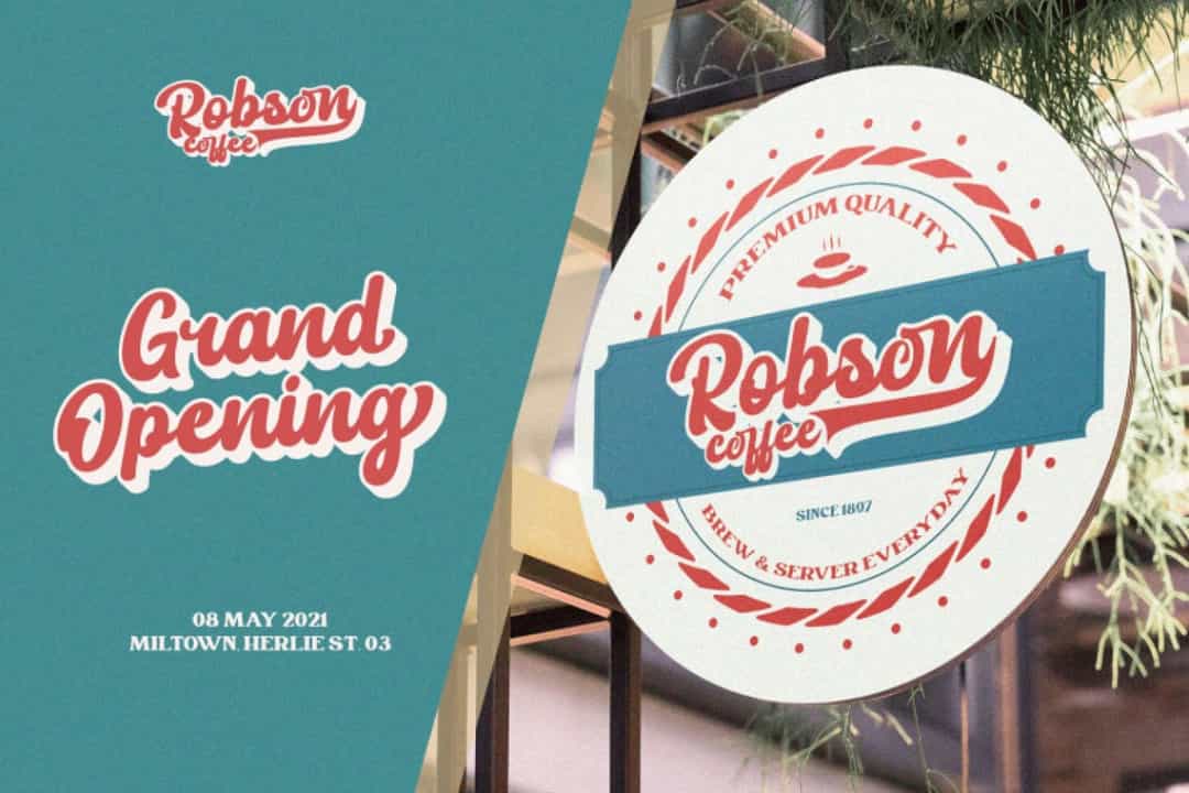Vintage Lander Font Image 2