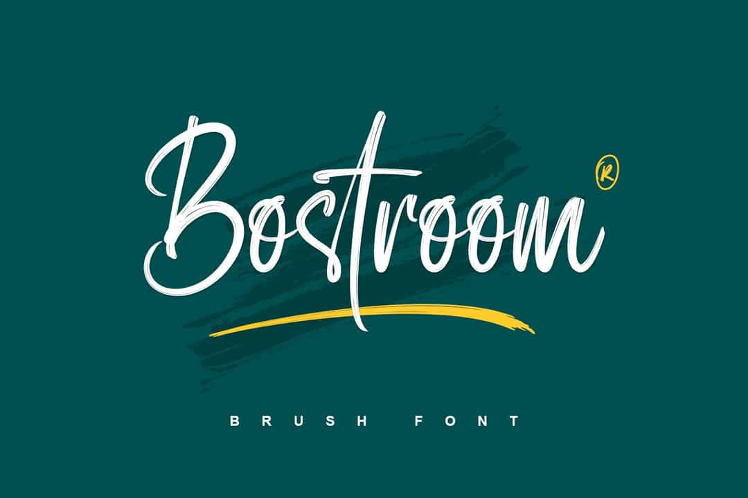 Bostroom Font Image 1