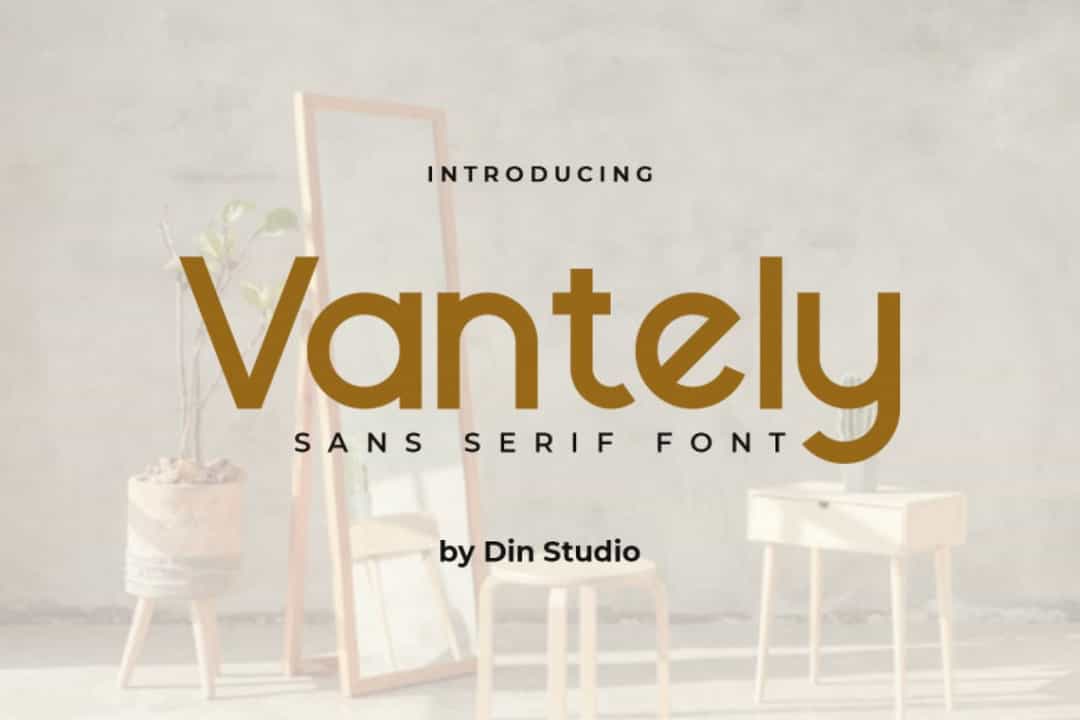 Vantely Font Image 1