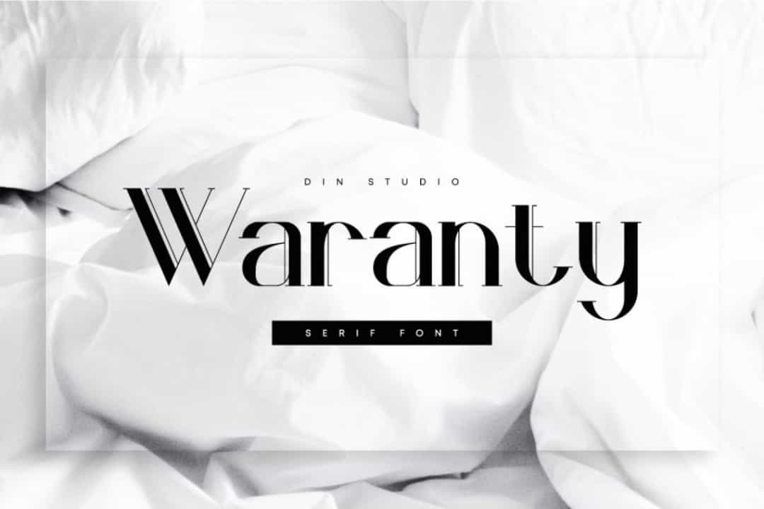 Waranty Font Image 1