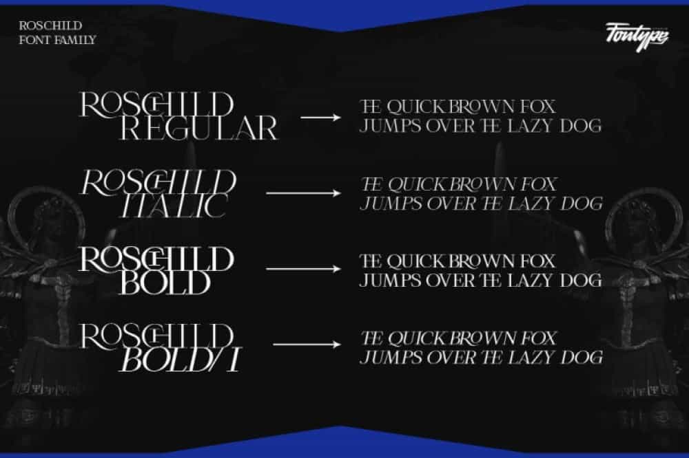 Roschild Font Image 2