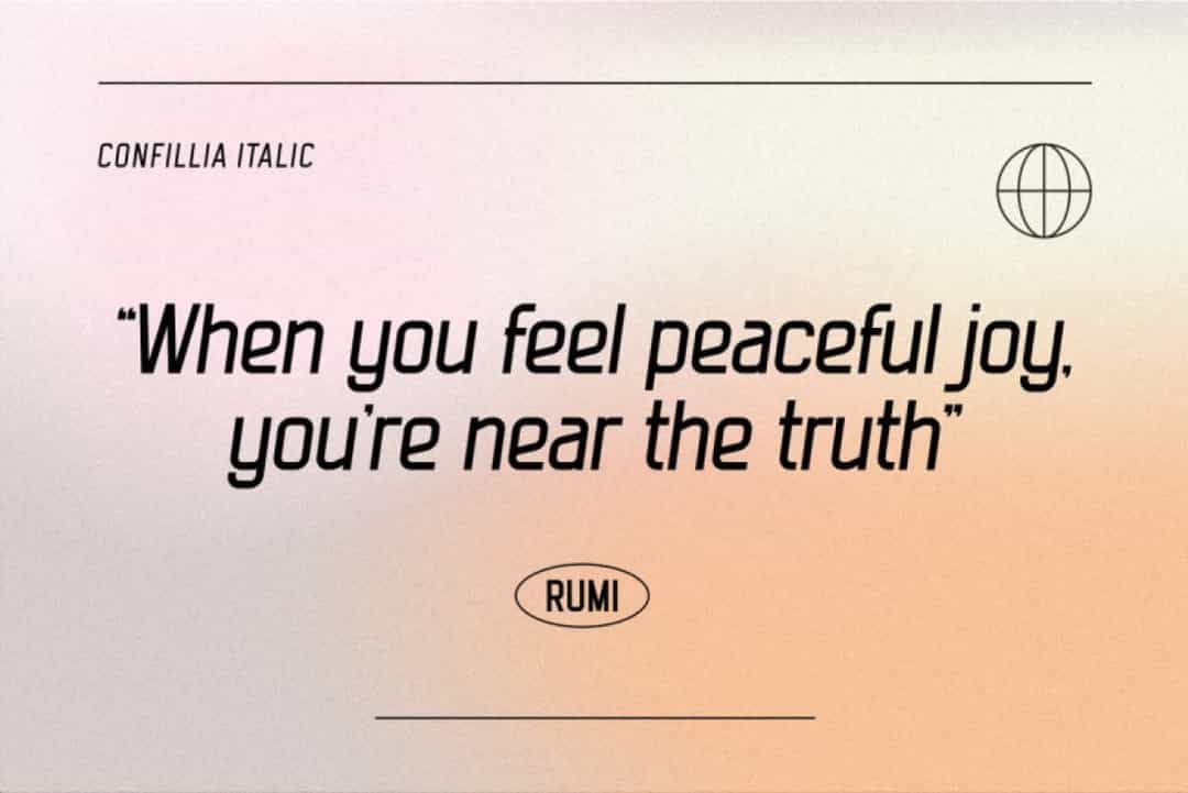 Confillia Font Image 2