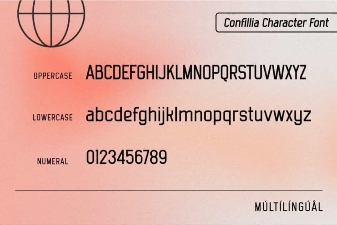 Confillia Font Image 3