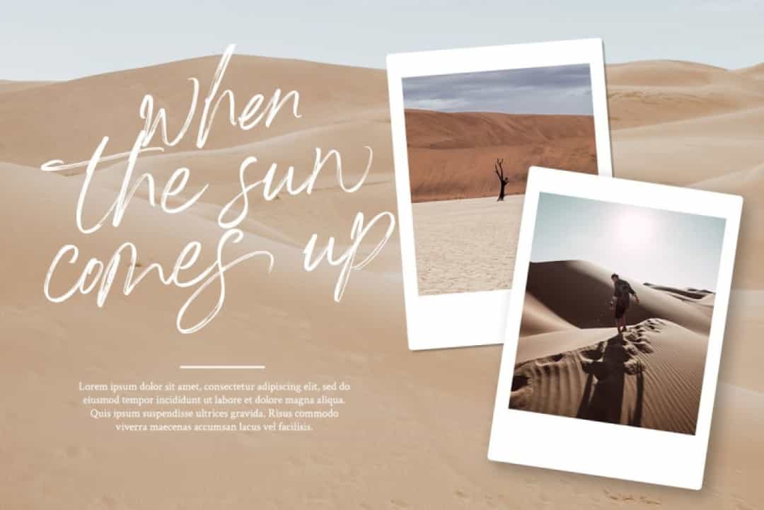 Angella White Font Image 2