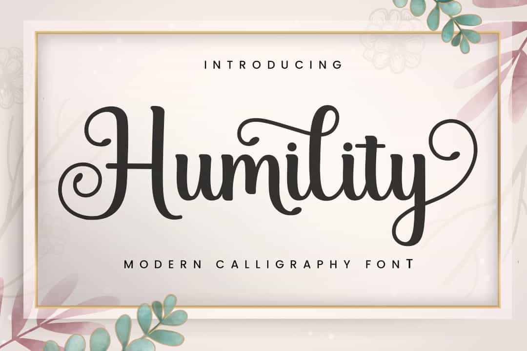 Humility Font Image 1