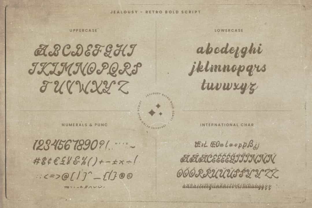 Jealousy Font Image 3