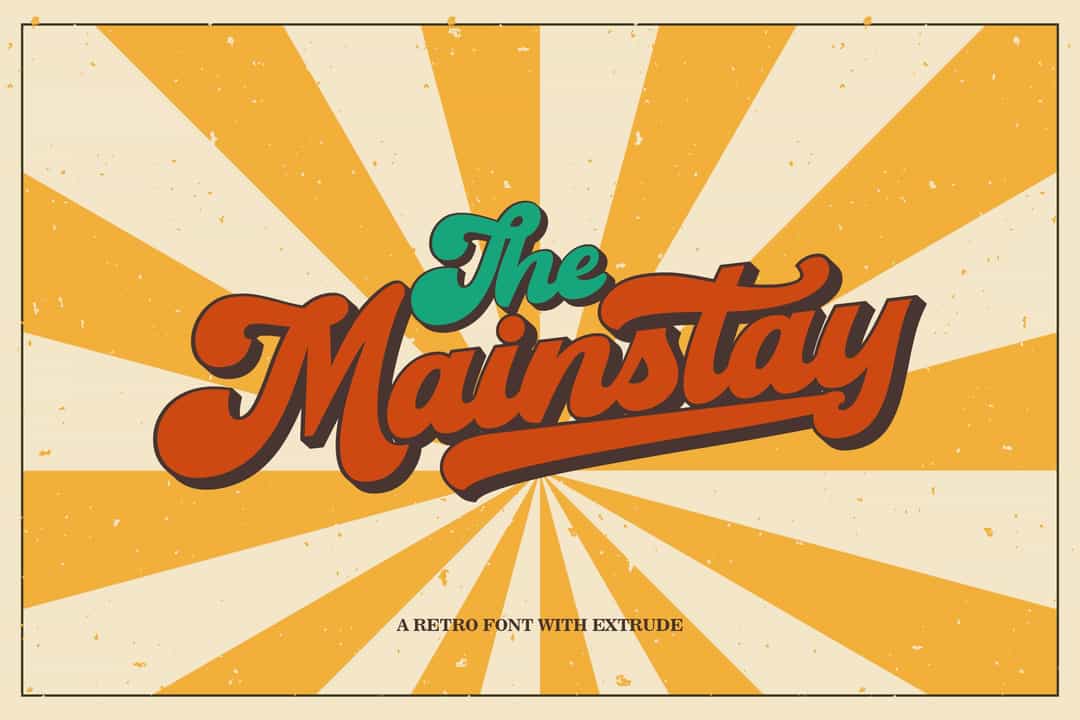 The Mainstay Font Image 1