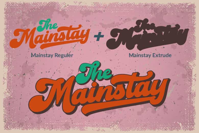 The Mainstay Font Image 2