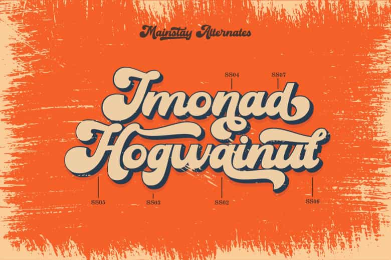 The Mainstay Font Image 3