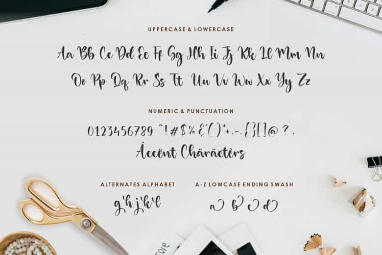 Danisha Font Image 3