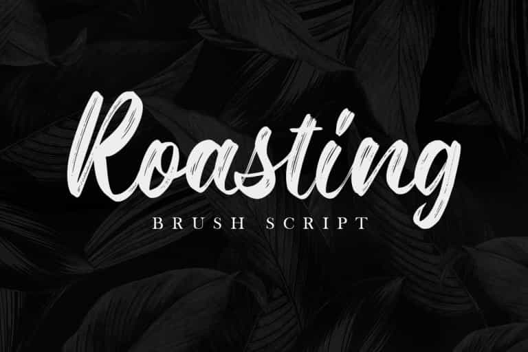 Roasting Font Image 1